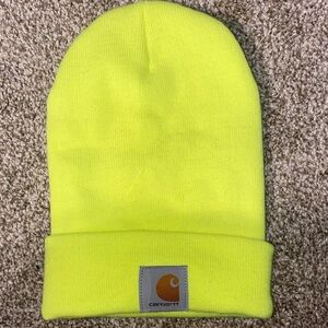 NWOT Carhartt Bright Neon Beanie